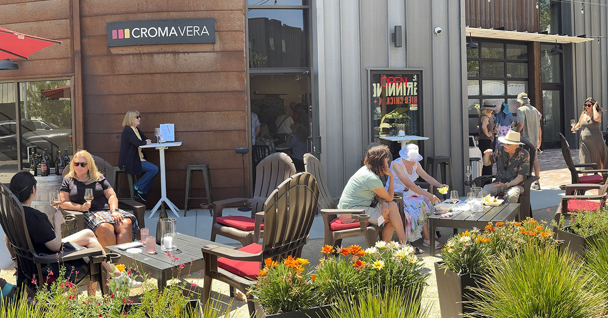 Wine tasting at Croma Vera