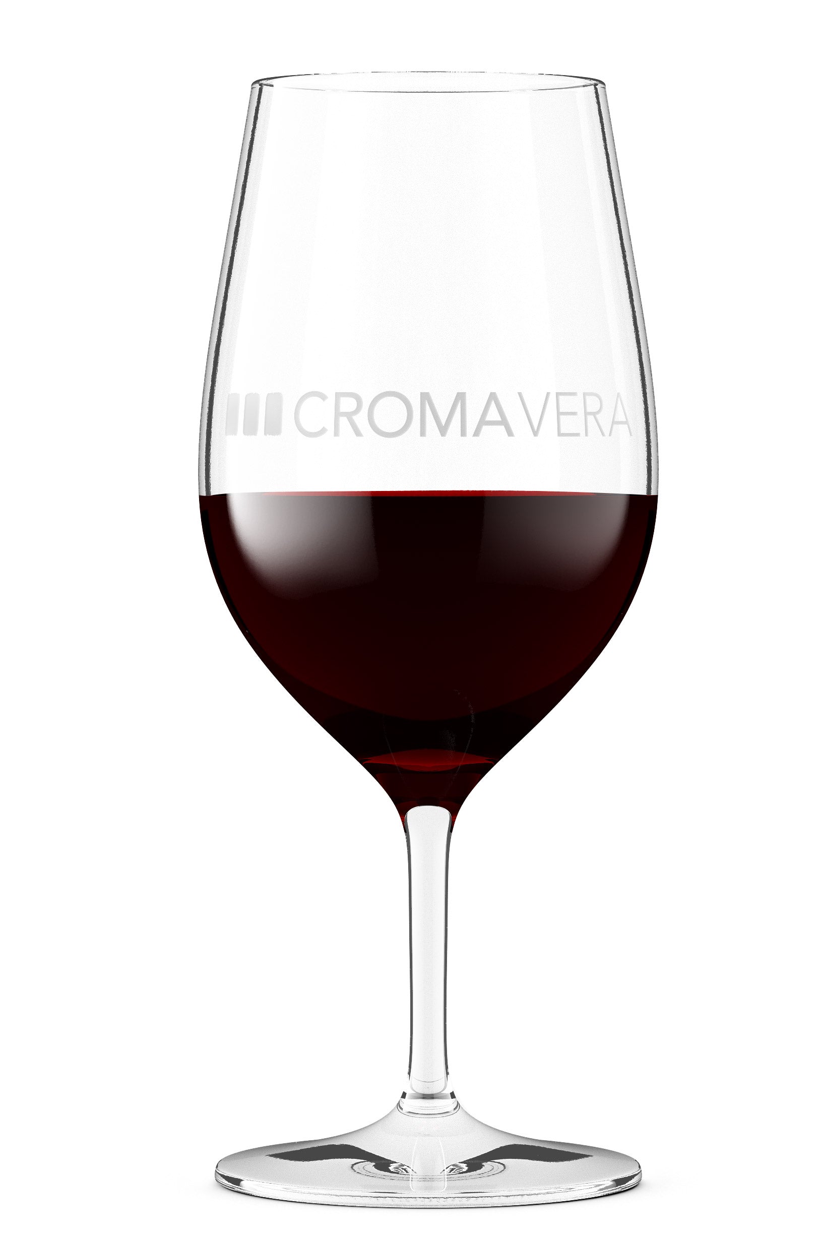 Croma Vera Grenache red wine in a wine glass