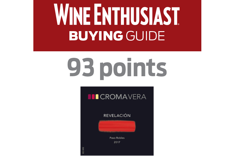Croma Vera Revelación red blend rated a 93 from Wine Enthusiast