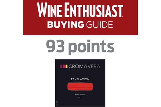 Croma Vera Revelación red blend rated a 93 from Wine Enthusiast