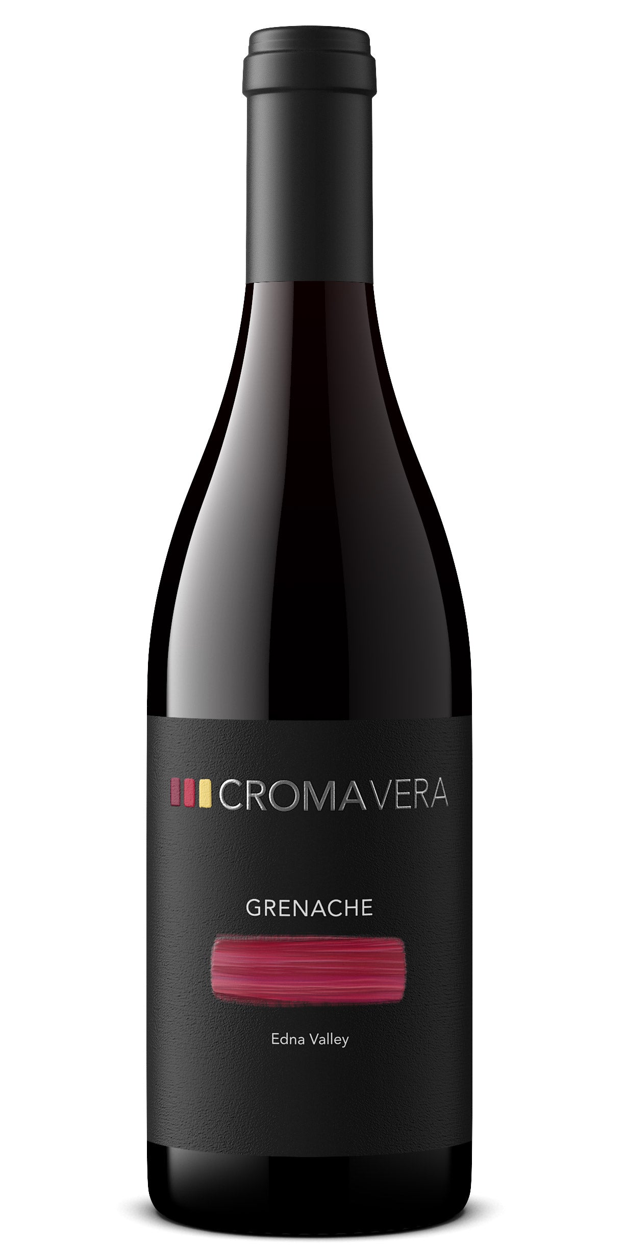 A bottle of Croma Vera Grenache red wine