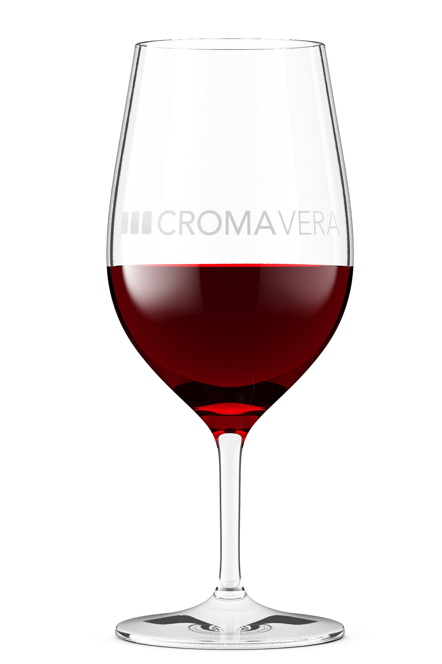 Croma Vera Carbonic Grenache in a wine glass